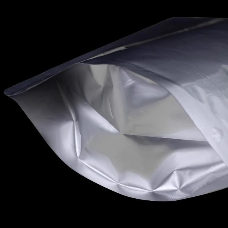 Pogrubiona folia aluminiowa okienko saszetka stojąca samostojąca samozamykająca wodoodporna kieszeń opakowaniowa kosmetyki opakowanie próbne w oddzielnych torebkach
