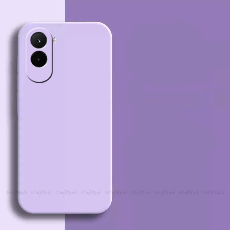For Xiaomi Poco M7 Case Cover Poco M7 Capas Shockproof Liquid Silicone Phone Back Bumper TPU Soft Fundas Poco M7 Plus