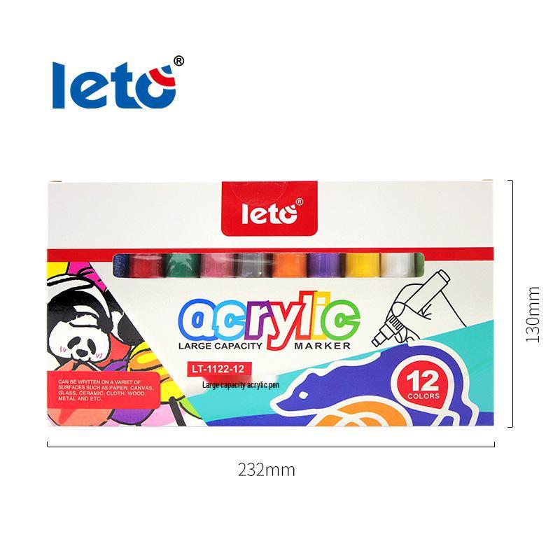 Acrylic Thick Tip Marker - Large Capacity Waterproof Graffiti Pen for POP Advertising & Drawing