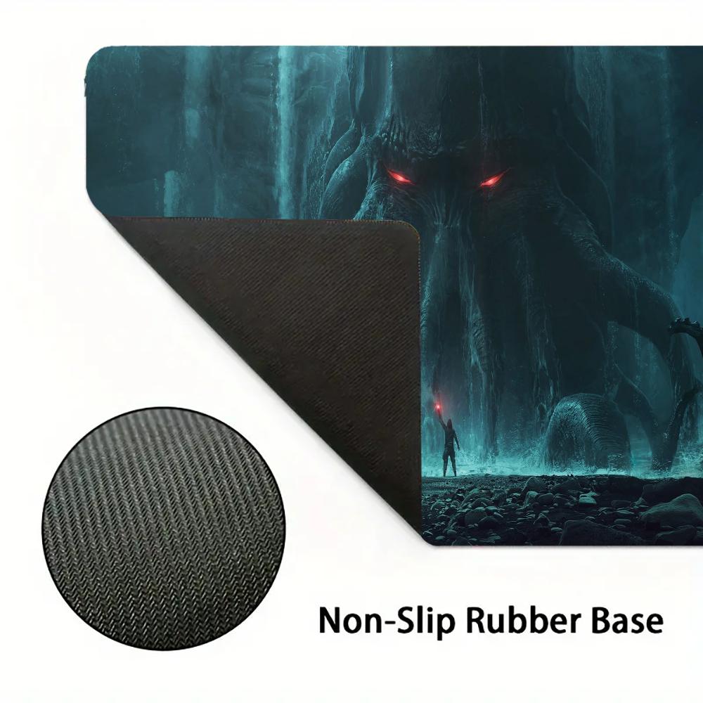 Cthulhu Monster Mouse Pad Large MousePad XXL mini PC Gaming laptop Rubber monitor Lock Desk Mat Computer Gamers work office