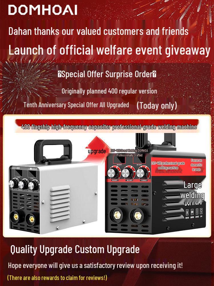 Dual Voltage 220v/380v Compact Automatic Welding Machine 315