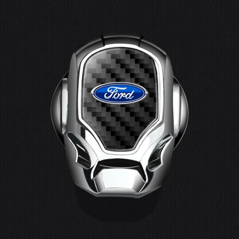 New 2026 Car Sticker Car Accessories One-click Start Button Sticker Protection Cover Decals For Ford Ecosport Edge Figo Flex Foc