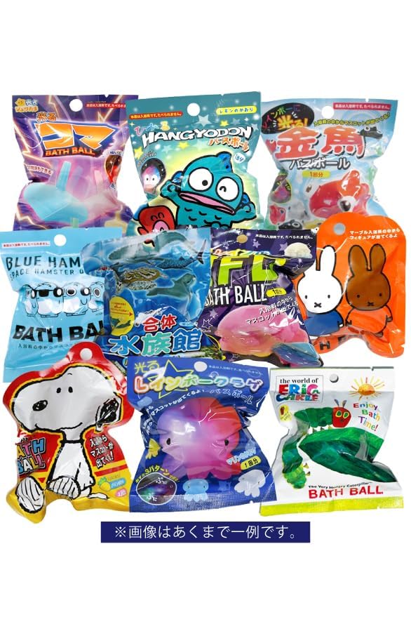 

duplicates or uniform Santan Shuwatama Bath Boys Random Set of Bath Salts for Kids and Affordable Character Lucky Bulk Purchase [No items] Balls,
