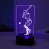 Creative Baseball Light, 3D Night Light, Creative Desktop, Bedroom Atmosphere Light, Room Decoration Light, USB Powered