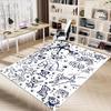 1PC Doggie Print Non-Slip Floor Carpet Compatible for Office&Living Room&Bedroom&Dining room - Flat-Weave Machine-W294