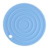 Round Silicone Heat Insulation Mat for Dining Table Use Household Nonslip Insulated Placemat Kitchen Accessories