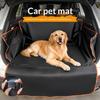 New Portable Pet Car Mat For Dog Cat Rear Seat Waterproof Wear Resistant Rear Seat Protector Mat Travel Automotive Pet Supplies