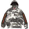 Woven Patches Hooded Sweatshirt Snow Camo