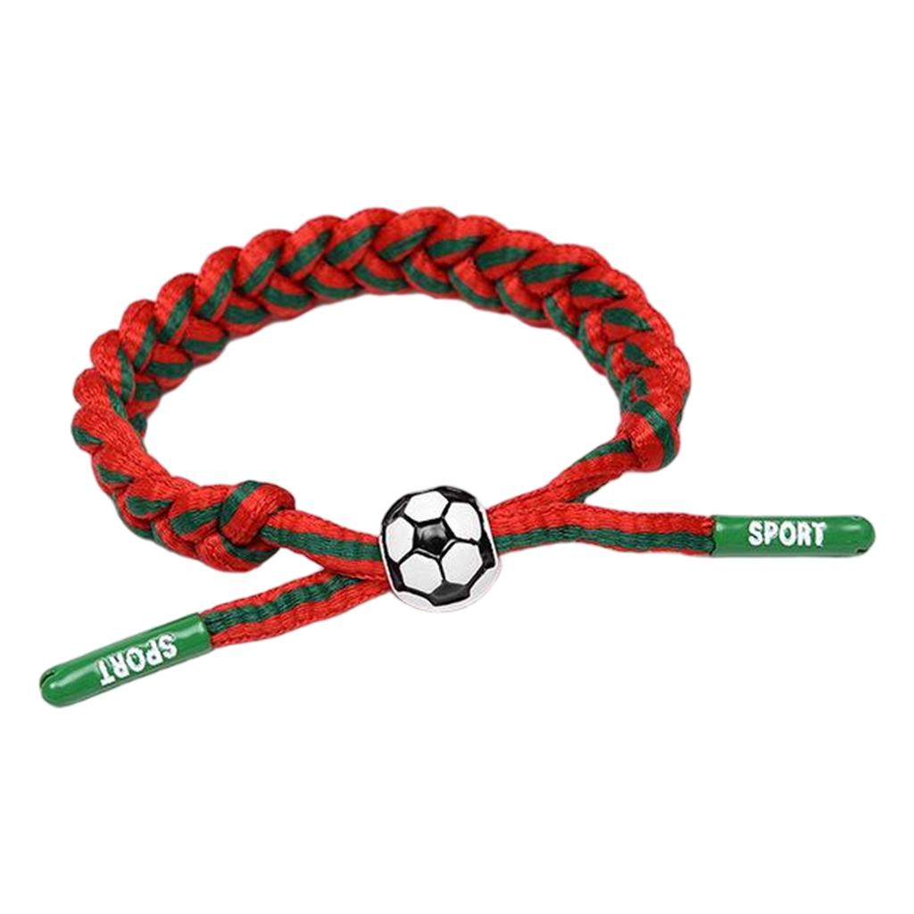 Football Star Woven Bracelet Souvenir