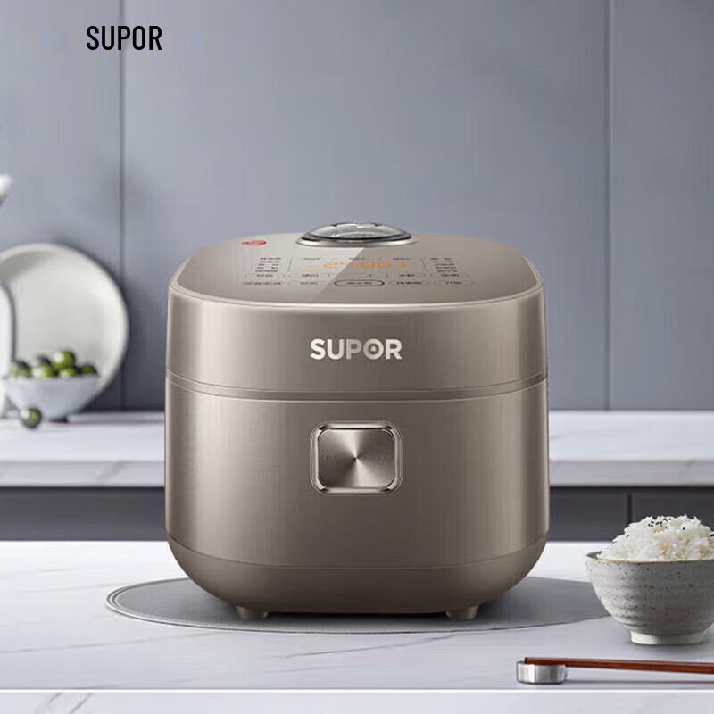 SUPOR 4L IH Smart Rice Cooker with Spherical Pot CN plug (adapter included)