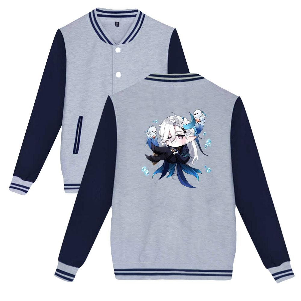 Fashion Genshin Impact Bomber Jacket Ženy Muži Oversized Harajuku Módní Baseball Bunda Dámské Streetwear Jaro Podzim Bomber Outwear