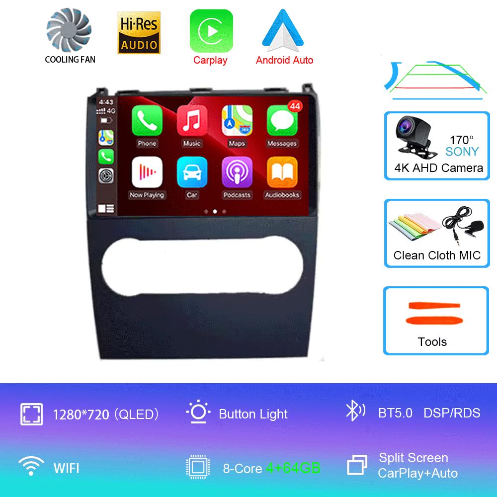 Android14 Car Radio For Mercedes Benz B200 A B Class W169 A160 A180 A200 A220 2009-2012 Multimedia Video Player Stereo GPS Navig