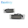 2pcs LED License Number Plate Light For Infiniti QX30 16-19 QX50 19-22 QX60 22- Q60 17-21 Q50 18-22