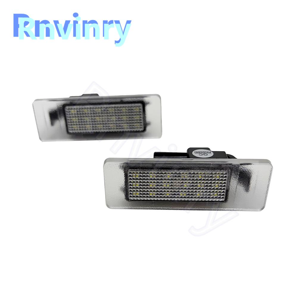 2pcs LED License Number Plate Light For Infiniti QX30 16-19 QX50 19-22 QX60 22- Q60 17-21 Q50 18-22