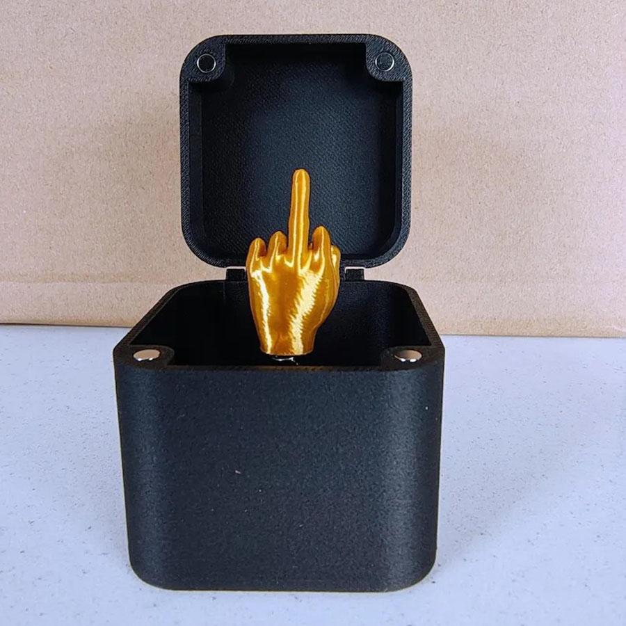 Jul Interessant spøkegave Langfinger i boks Juleboks Morsomme kreative gaver Kontorborddekorasjon Hjemmedekorasjon