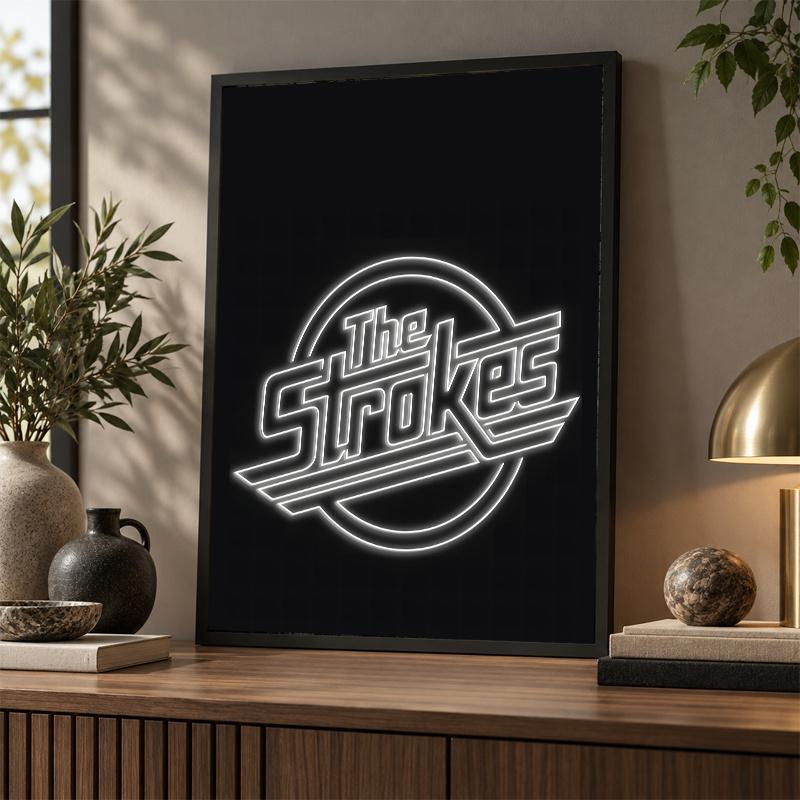 The Strokes Diamond Painting Kit 5D Full Drill DIY Diamond Mosaic Wall Art Home Decor