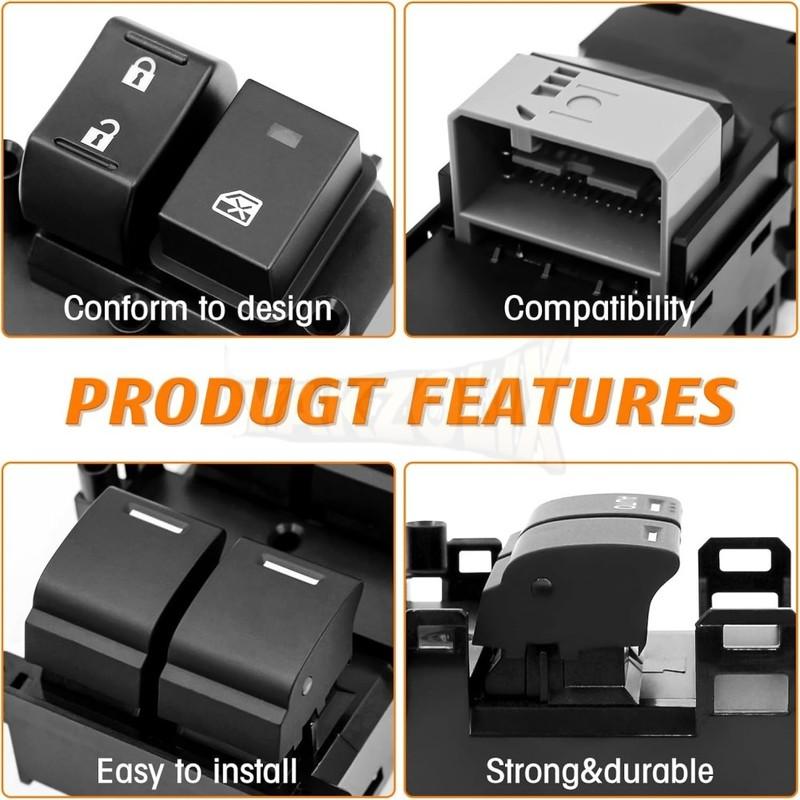 For Honda Accord 2008 2009 2010 2011 2012 Electric Power Window Switch lifter Control Button Car Accessories 35750-TA0-A22