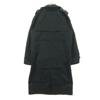 KANEKO ISAO Long Sleeve Trench Coat Black Women Used