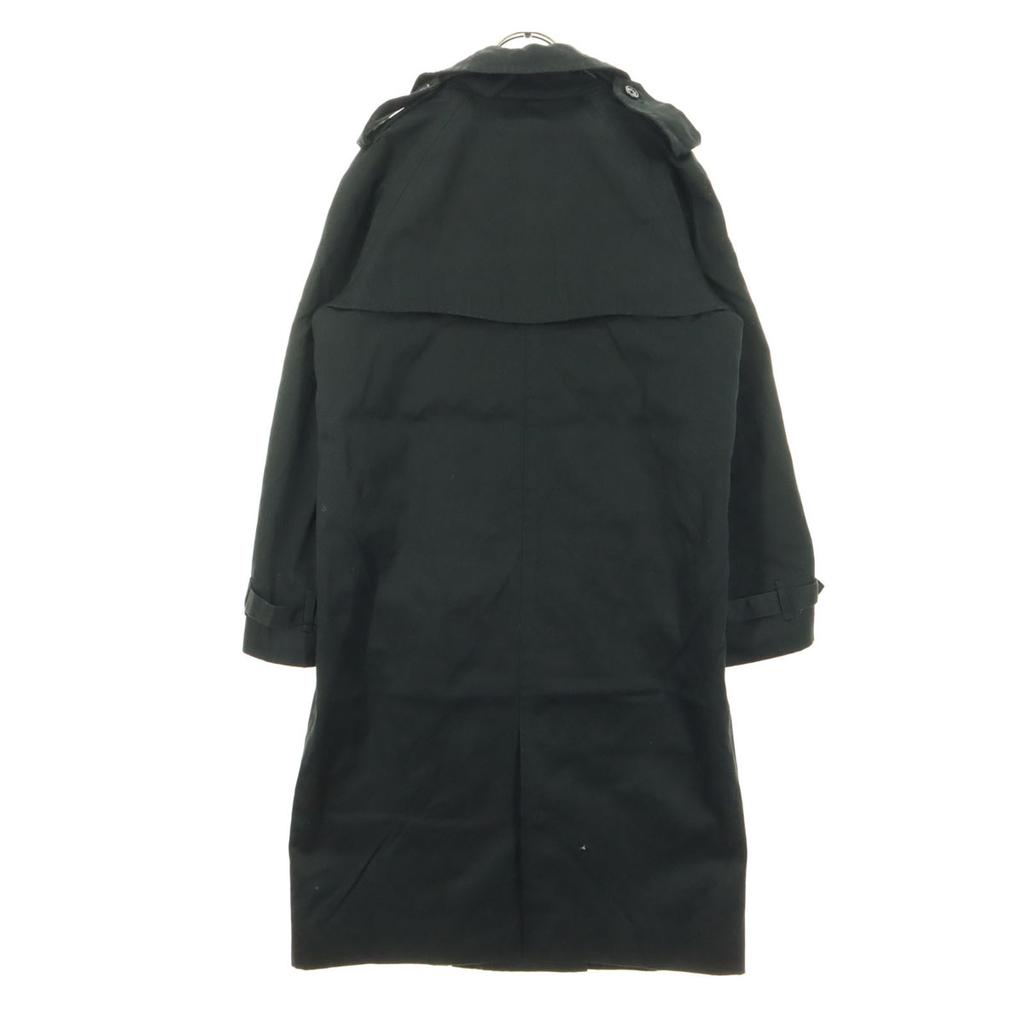 KANEKO ISAO Long Sleeve Trench Coat Black Women Used