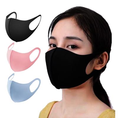 Portable Anime Style Custom Logo Ice Silk Cotton Face Masks