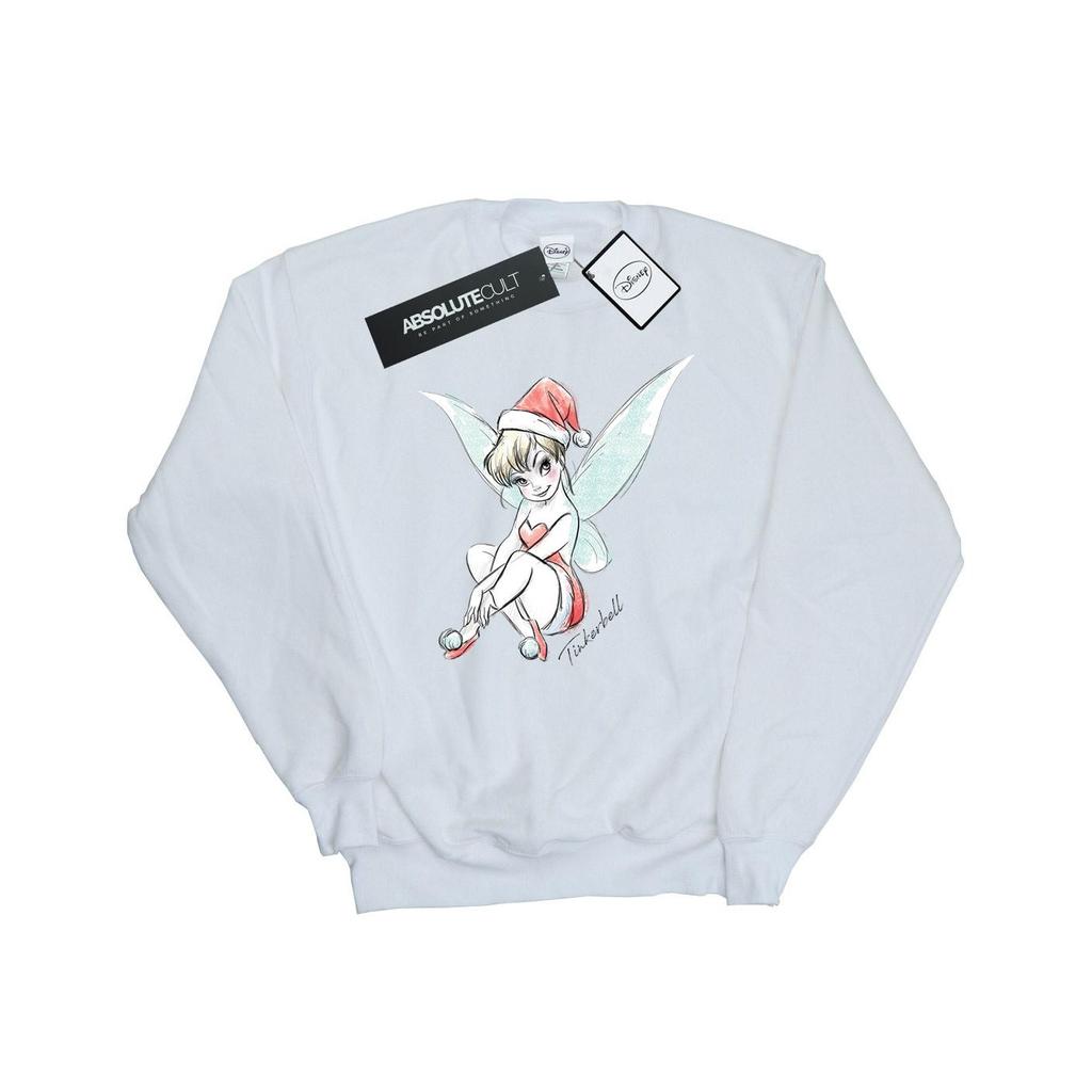 Disney Mens Tinkerbell Christmas Fairy Sweatshirt
