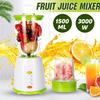 1500ML Nutrition Machine Juice Blenders Fruit Juicer Mixer Timer-Blenders Ice-Crusher Food-Processor 18x37x14x16.5cm