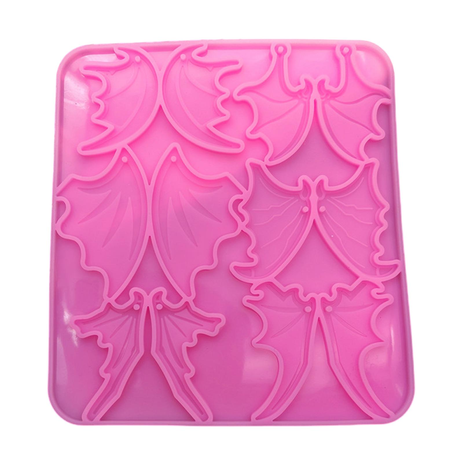 

Гибкая силиконовая форма в форме крыла дракона для сережек и подвесок. Практичная форма для ушных подвесок из эпоксидной смолы для поделок.