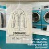Clear Clothes Organizer Hanging Design Space Saving Bags New Vacuum Storage Bags  Bedroom Use