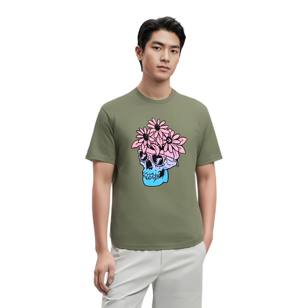 Converse T Shirt Men's Grass Green 10017860-A02