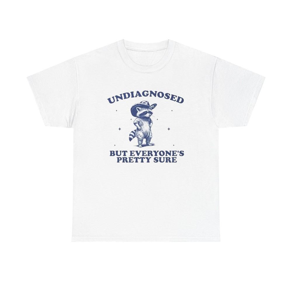 Undiagnosed Funny Graphic T Shirt Unisex Gift New AMERICAN VINTAGE