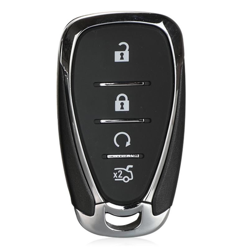 Jingyuqin 2/4/5/6 Buttons Remote Car Key Shell Fob Case For Chevrolet Camaro Equinox Cruze Malibu Spark Smart Key NO LOGO