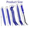 Trim Removal Tool Kit, 5pcs Pry Tools for Car, Car Radio Removal Tool, No-Scratch Pry Tool Kit for Car Door Clip Panel & Audio D