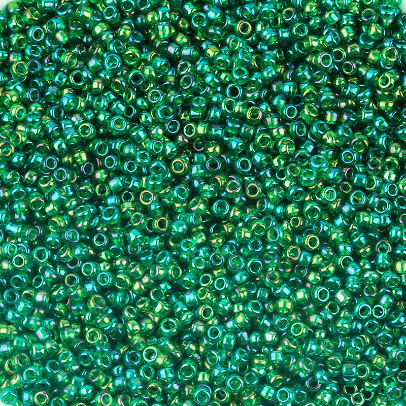 2mm Transparent Iridescent AB Glass Seed Beads for DIY Bracelets