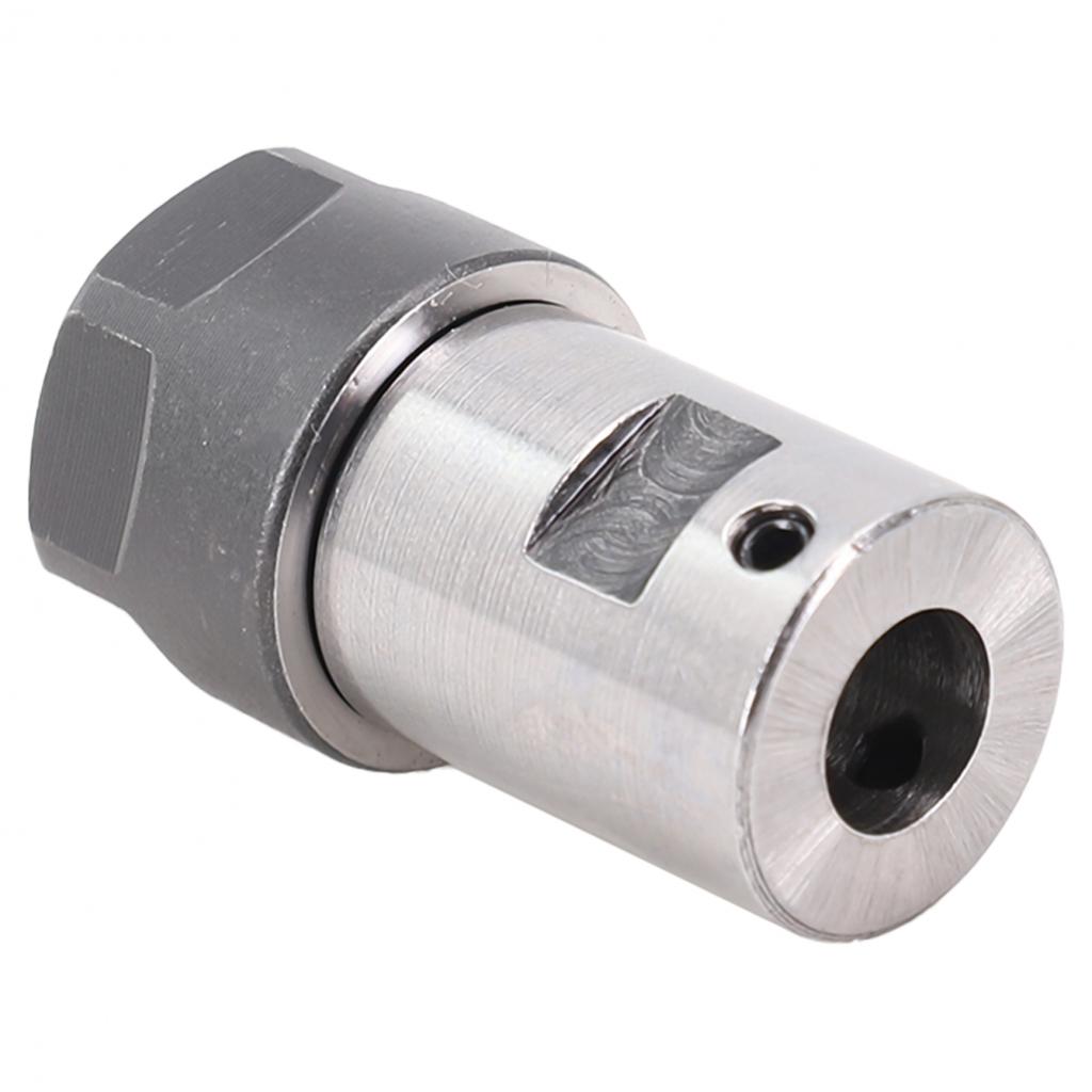 Shaft Collet ER20A-8mm Silver And Black Steel 1 Pcs