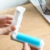 Foldable Portable Mini Viscose Roller Clothing Dust Brush Stick Washable Brush Color Random LS