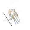 Koreanischer Schleifen-Streamer Haargummi Damenmode Einfach und Vielseitig Scrunchie Outdoor Haaraccessoires