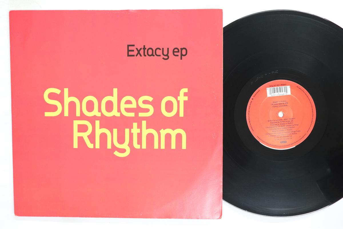 

12inch Record SHADES OF RHYTHM Extacy EP ZANG24T ZTT 1991 UK Dance Electronica Used