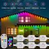 App Remote Control RGB Lights Smart String Lights Decorative Lights Eaves Lights  Garden Decor