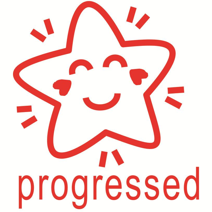 English Comments Photosensitive Seals Preschool Students Primary School Students Encourage Children's Cartoon Gifts