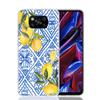Mediterranean Lemon Phone Case For Xiaomi Poco F7 Ultra X7 X6 Pro X5 Redmi 15 15C 13 13C 12 12C 10 10A 10C 9 9A 9C 9T Shell Poco