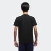 Adidas Classic Versatile Moisture-Wicking Crew Neck Short Sleeve T-Shirt Men Tops Black CV9315