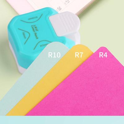 4mm 7mm 10mm Eckenrunder Bordürenstanzer R4R7R10 Rundschneider Scrapbooking für DIY Handgemachtes Handwerk Planer Po Karte Werkzeug
