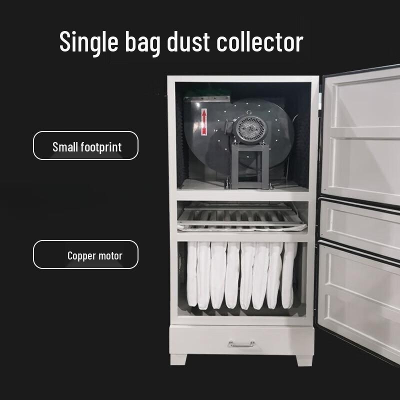 Junlun VJ-PL-2200 Mobile Pulse Bag Dust Collector CN plug (adapter included)