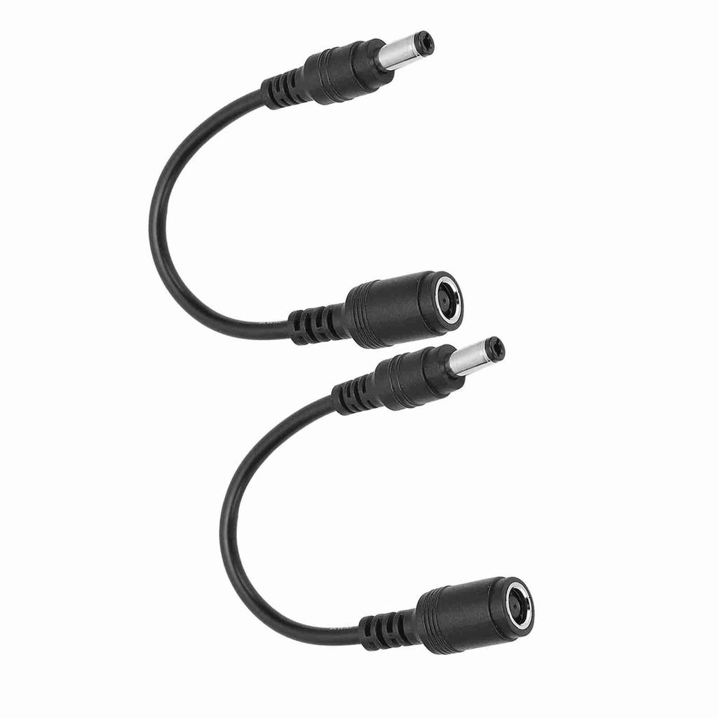 2 Stück DC-Netzteil-Ladeadapter-Konverter 7,4x5,0mm Buchse auf 5,5x2,5mm Stecker für HP Laptop
