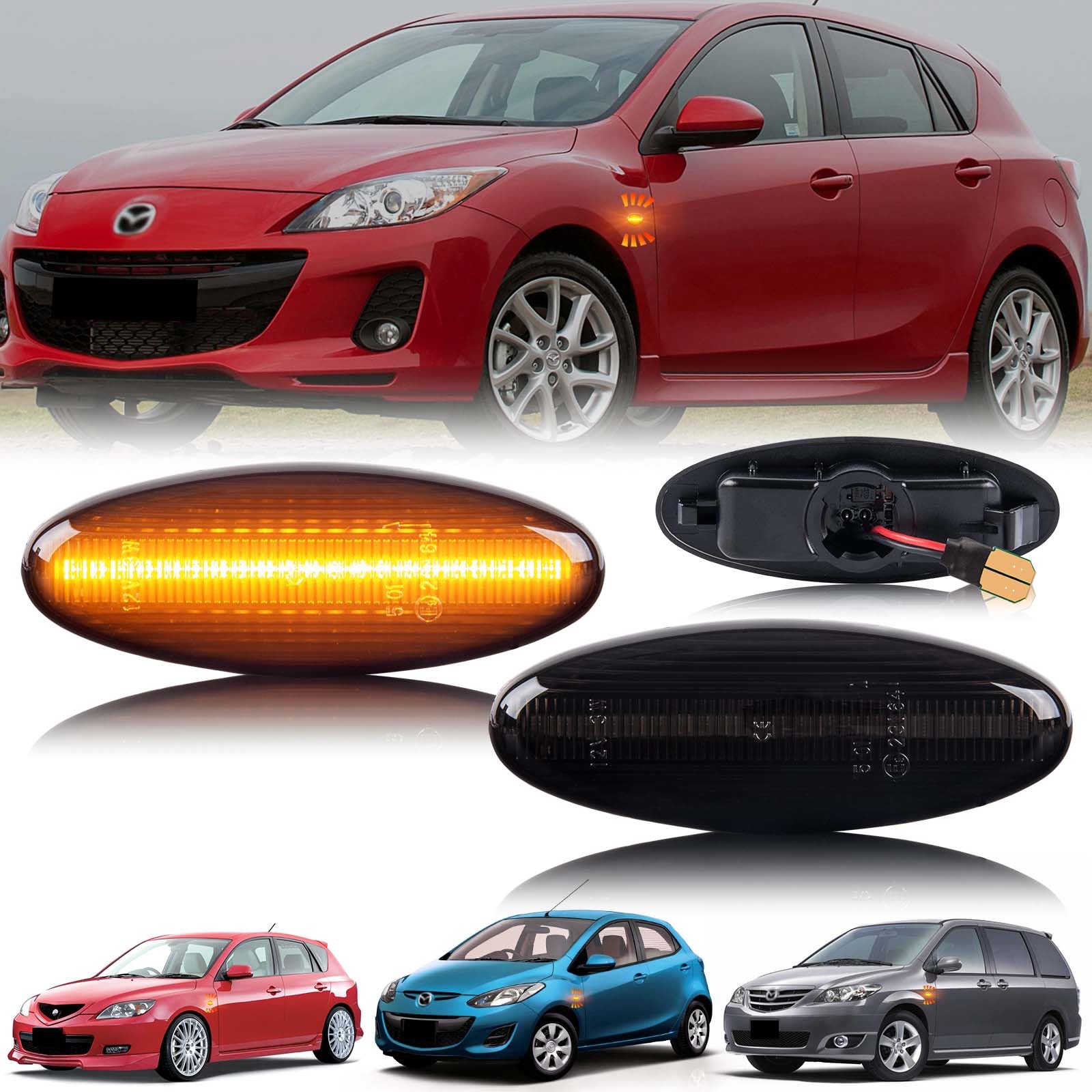 NEIFILES Mazda Боковой габаритный огонь Demio DY DE MPV LW Поздний Mazda Demio DY series/DE series etc.