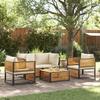 VidaXL Garden Lounge Set with Cushions 5 Pcs Solid Acacia Wood 3214919
