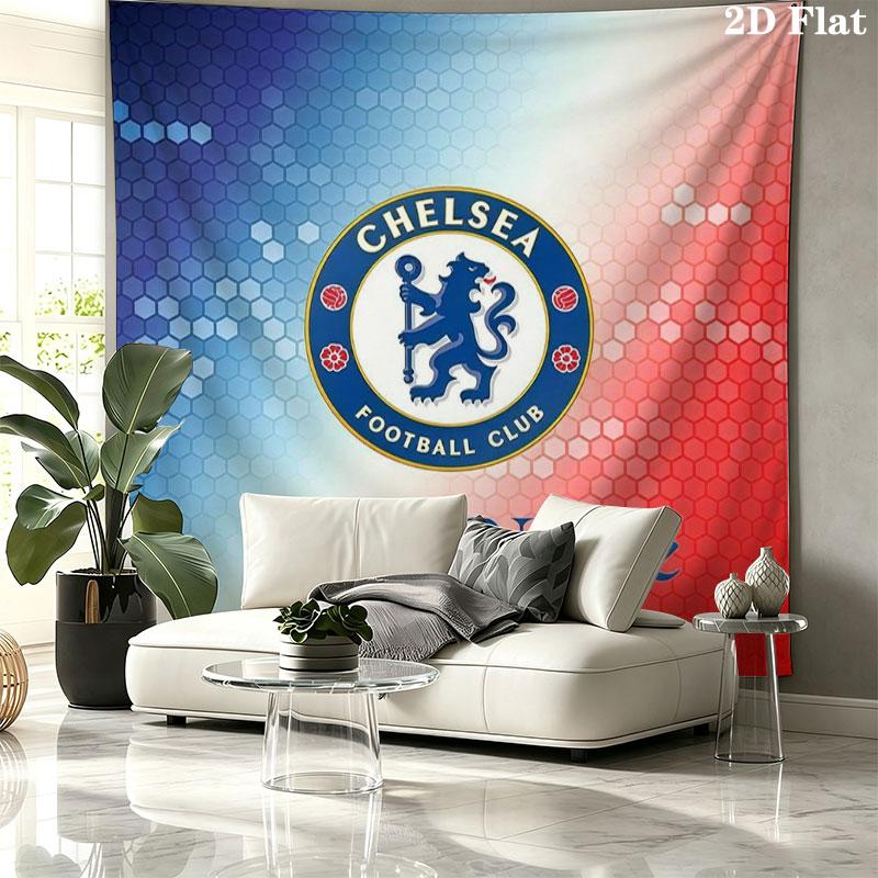 Chelsea F Custom Name Wall Tapestry Aesthetic Wall Hanging Printed Fabric Blanket Decorative Tapestries for Bedroom Living Room Home Decor