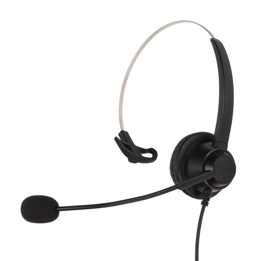 H360‑3.5 3.5mm Telephone Headset Noise Cancelling Business Headsets with Mic for Office Call Center Teleconferencing