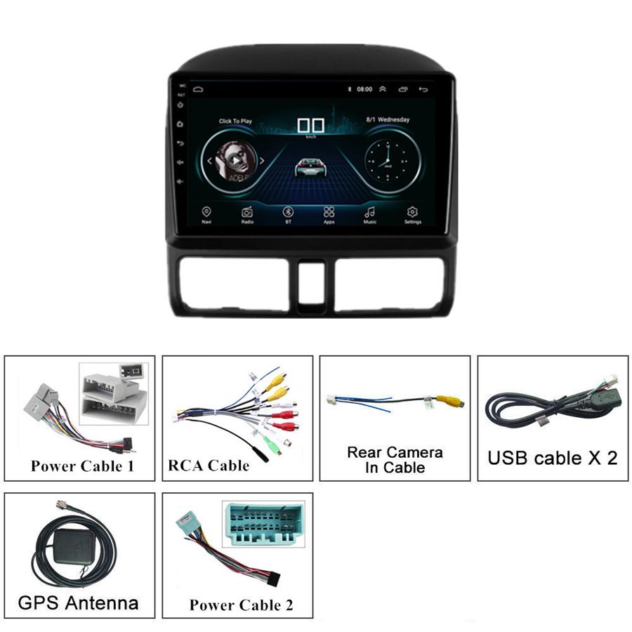 9   Android 10.1 Car Stereo Radio GPS Navigation 2+32GB For Honda CR-V CRV 02-06