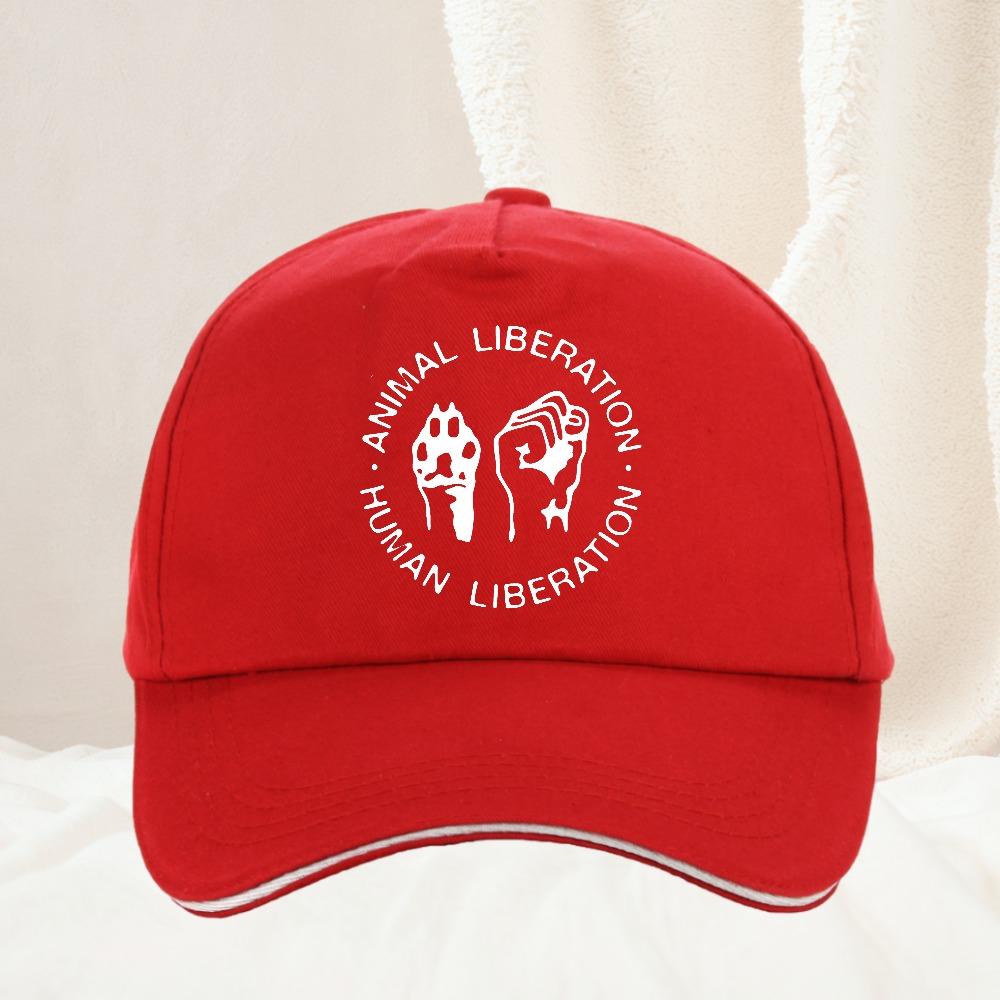 Animal Rights Liberation HuUnisex print Baseball Cap funny  Retro Outdoor Summer Adjustable Hat Adjustable